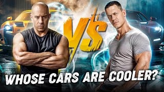 Vin Diesel vs John Cena | Whose cars are cooler?