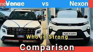 Tata nexon vs Hyundai Venue Comparison | which car Value for Maney