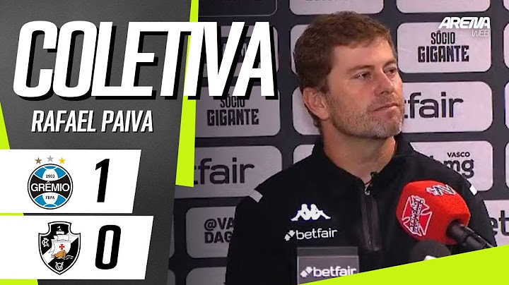 RAFAEL PAIVA PRESS RELEASE | Grêmio x Vasco - Brazilian Championship 2024