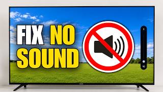 How To Fix Sharp TV Picture But No Sound (Quick FIX)