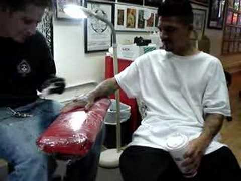 Frank Lee Tattooin Lil Chris