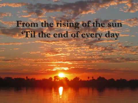 PRAISE ADONAI (LYRICS)