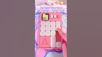 Giiker Super Slide | Cute Fidget Puzzle Toy 🌸 #asmr #fidgettoys