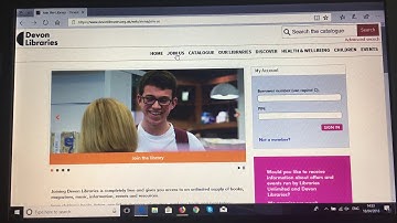 1 How To ... use the Devon Libraries website