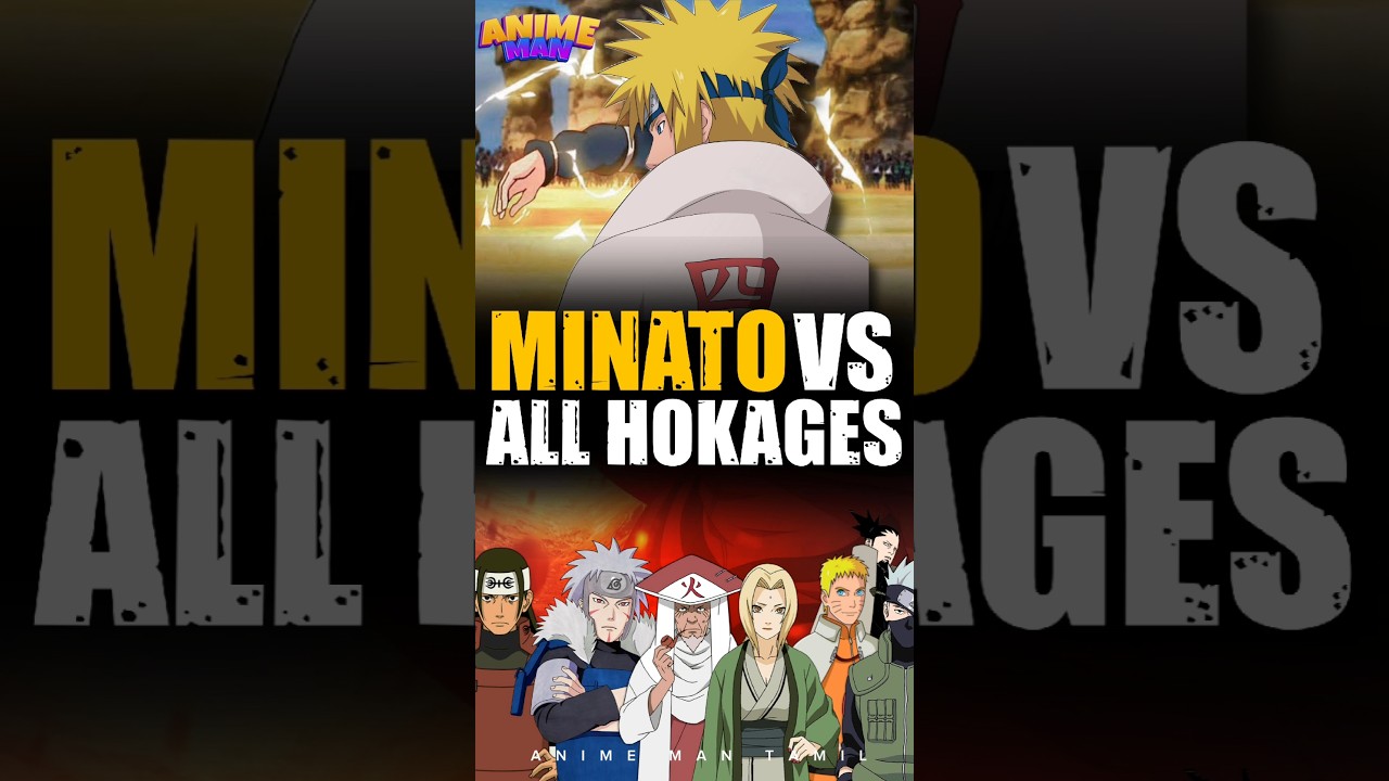 Minato vs all hokages | anime man tamil | Naruto tamil | tamil anime | hashirama | tobirama