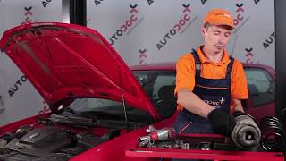 Jak wymienić sprężyny przednie w VW GOLF 4 TUTORIAL | AUTODOC