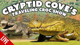 🔲 This Croc Roadshow is Doomed (the crocs are plotting their escape) | Jurassic World Evolution 3