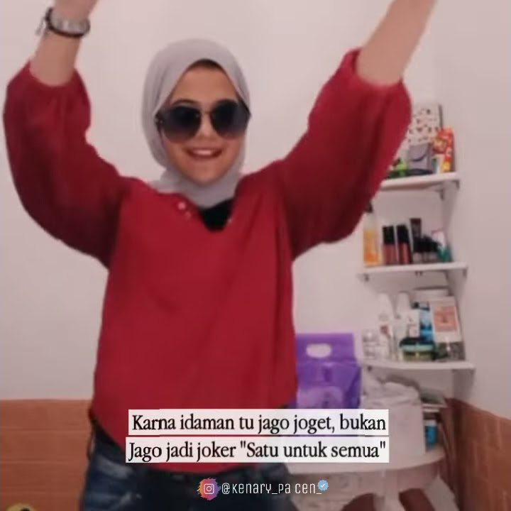 story WA cewek joget santuy (dangdut)2021 kekinian