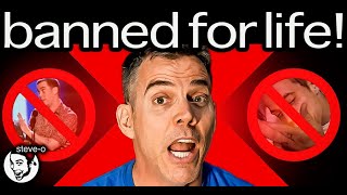 Humiliating And Illegal Behavior That Got Me Banned For Life | Steve-O