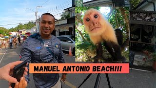 These Monkeys STOLE from us! | Guided walk through Manuel Antonio Costa Rica 🇨🇷