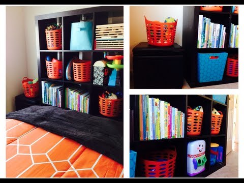 children's room organization