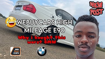 Webuycars😭high mileage BMW-E90, why i bought this worst car (Reasons,features,fuel⛽️consumption etc)