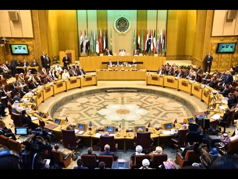 وزير الخارجية ابراهيم الجعفري في اجتماع جامعة الدول العربية الخاص بالتوتر بين السعودية وايران