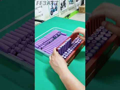 Brand new 18650 3.2V-3.6V BATTERY welding line #batteryfactory #battery #diy