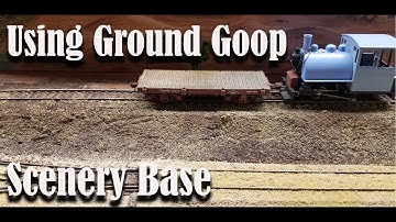 Using Ground Goop Scenic Base