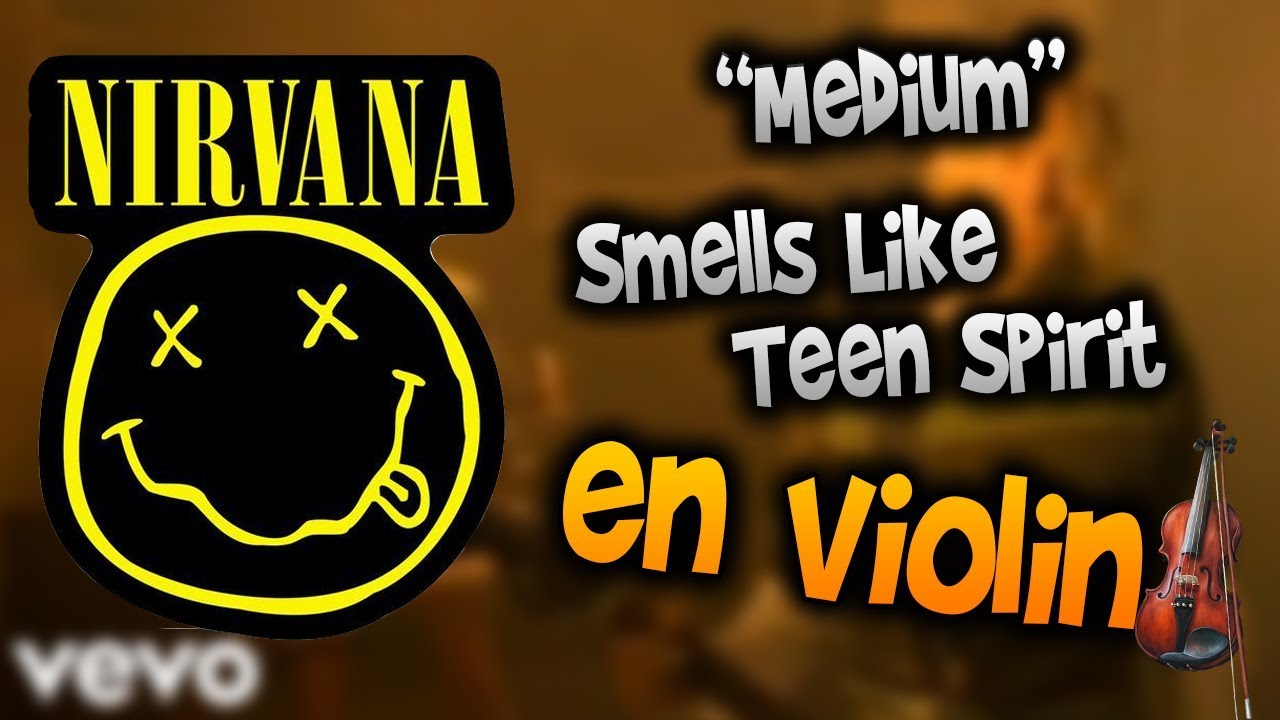 Nirvana - Smells Like Teen Spirit en Violín|How to Play,Tutorial,Tab,sheet music,Como Tocar|Manukes