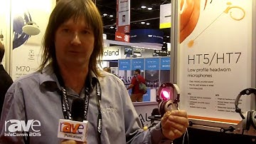 InfoComm 2015: Audix Microphones Exhibits HT7 Single-Ear Headset Microphone