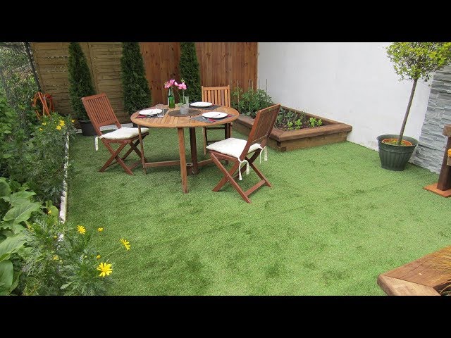 Cómo colocar césped artificial en terrazas y patios