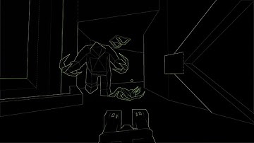 Quake Demo Attracts (Mesh Edges Wireframe Reshade)