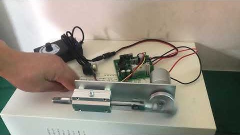 2rpm-1000rpm Adustable Speed Eccentric Axle Push Rod Linear Actuator