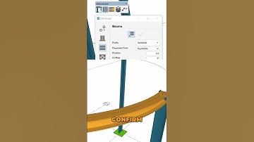 How to Create Curved Beams with DECAsteel #SketchUp2025 #architecture