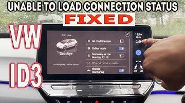 HOW TO FIX VW ID3 