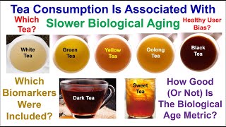 Tea Consumption Is Associated With Slower Biological Aging