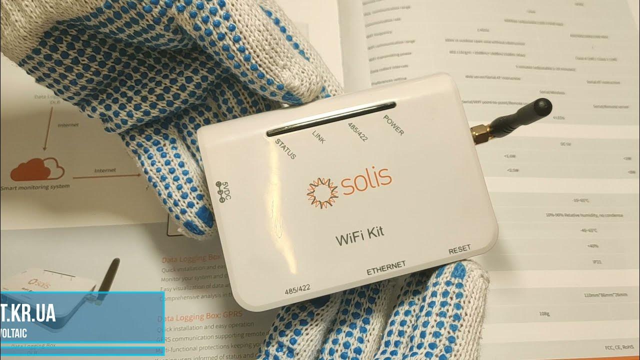 Solis Data Logging Box DLB Wi FI BOX YouTube
