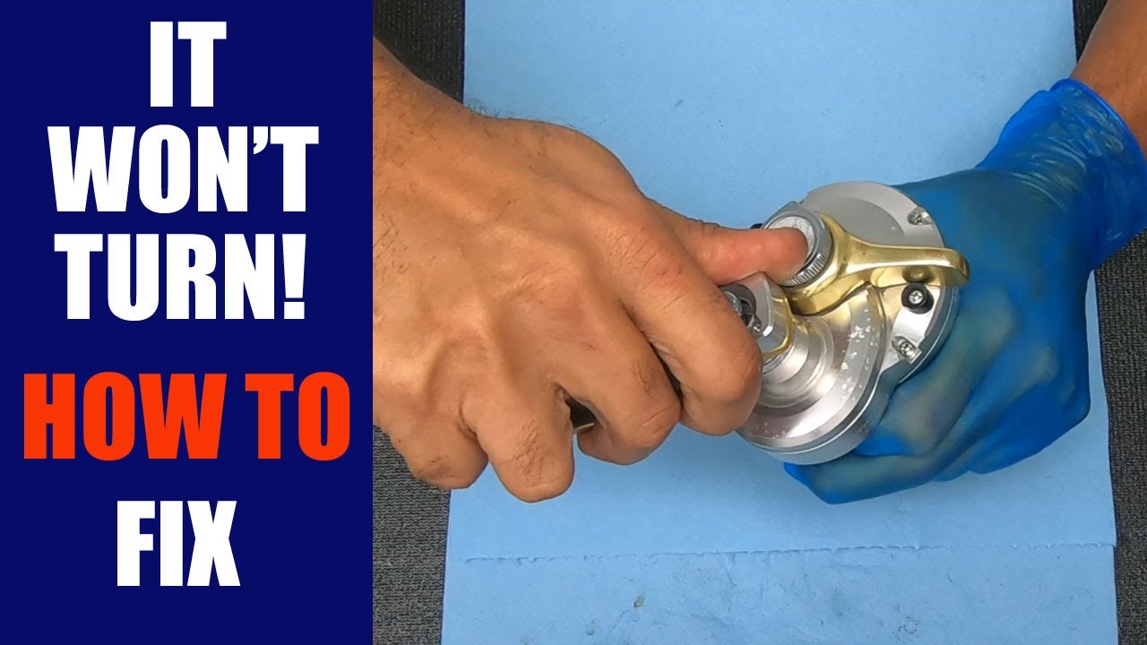 Shimano Talica 16 2Speed Locked Up Fishing Reel Diagnosis & Repair