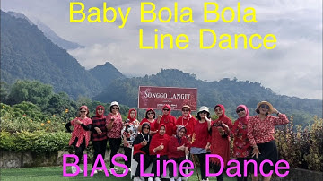 Baby Bola Bola Line Dance|| Toton Caribo|| choreo by Angelia Lanasa