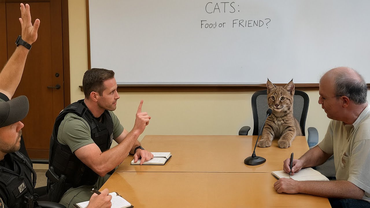 When You Own a Bobcat with an IQ of 200 – Here's What He Does at Home!