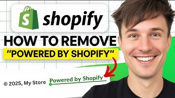 How to Remove "Powered by Shopify" from Your Footer || (2025 Tutorial)