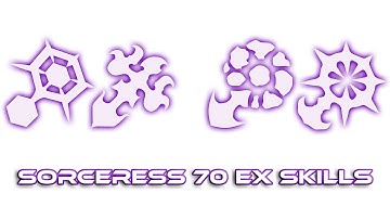 Dragon Nest Sorceress 70 EX Skills