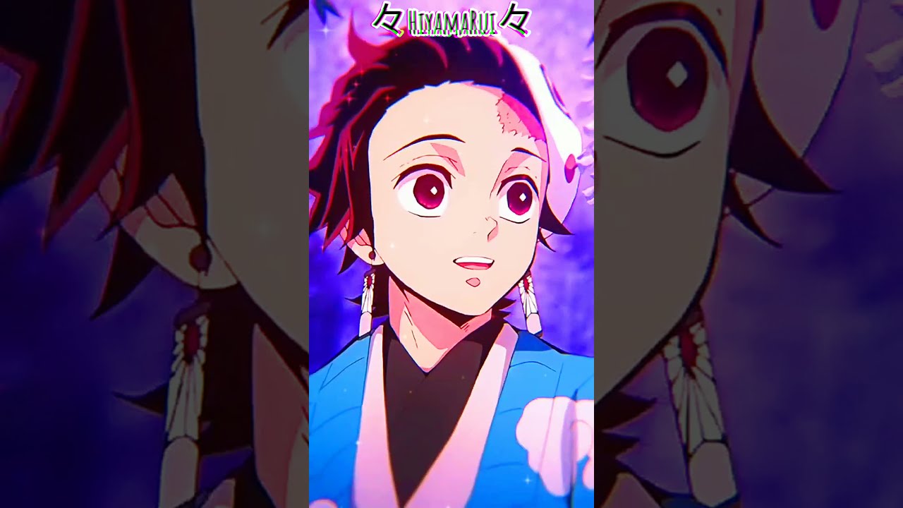 Kamado Tanjiro Smile [ Edit ] Demon Slayer - YouTube