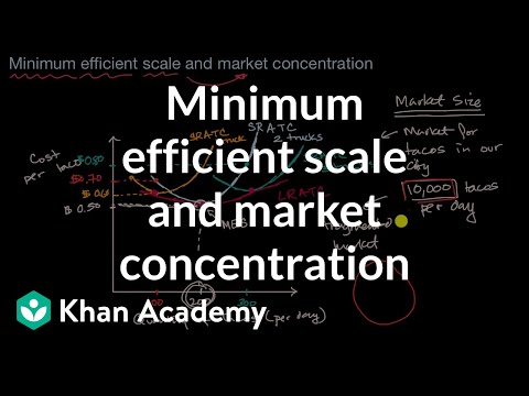 Video: Ano ang minimum efficient scale quizlet?