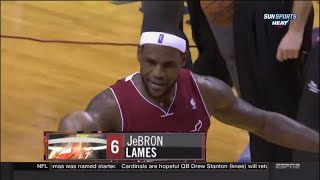 Jebron Lames Earns Historic Win Over Lebron James