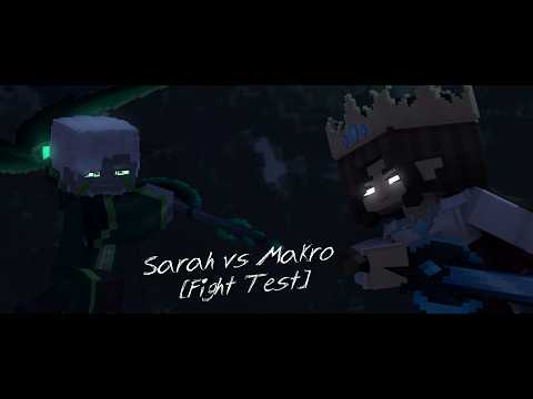 ◈ Sarah vs Makro | Minecraft Animation [Fight Test]