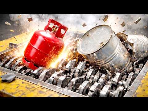 Dangerous Shredder Test | What Gets Destroyed First?