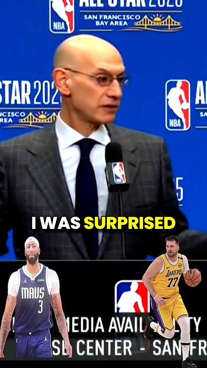 Adam Silver TALKS LUKA DONCIC TRADE 👀🤔
