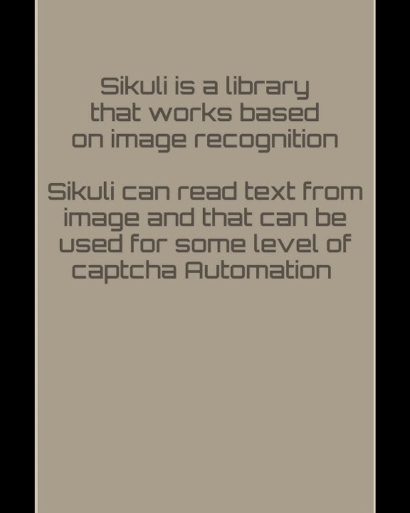Selenium 42 handling captcha using sikuli for a selenium automation