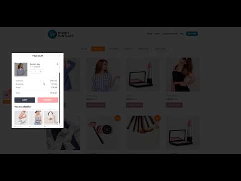 Sticky Mini Cart For WooCommerce Demo