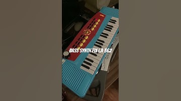 Circuit Bent Keyboard - Bass Synth Fix I.A 362 (Test 1) Drone