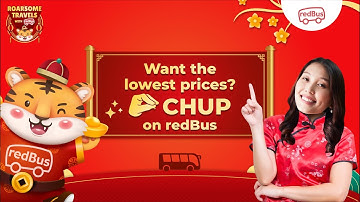 Want the lowest prices? CHUP on redBus!