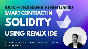 How to 📦 Batch Multiple ETH Transfers in One Transaction in Solidity | OpenZeppelin Address | Day 19