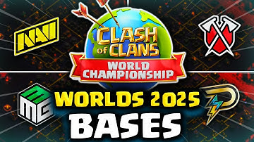 BEST Bases from the 2025 Clash of Clans World Championship!