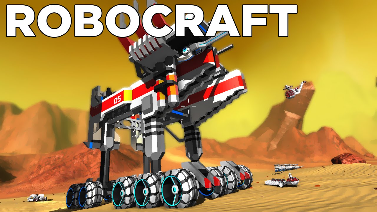 RoboCraft - Building My First Robocraft