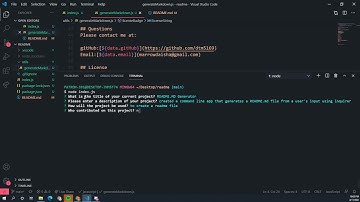 Readme.md generator