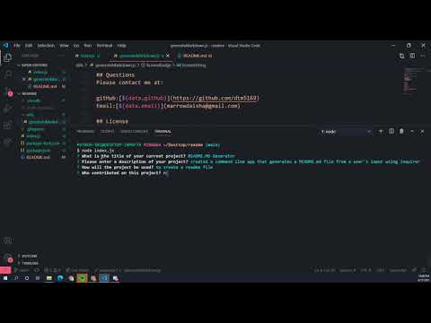 Readme.md generator
