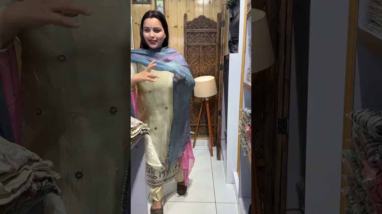 Viral suit @1500/- order no 7807873750 | shimmer fabric | beautiful design | #viral #suit #reel 