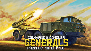 SMERCH MLRS vs USA (PREPARE FOR BATTLE MOD) C&C Generals Zero Hour